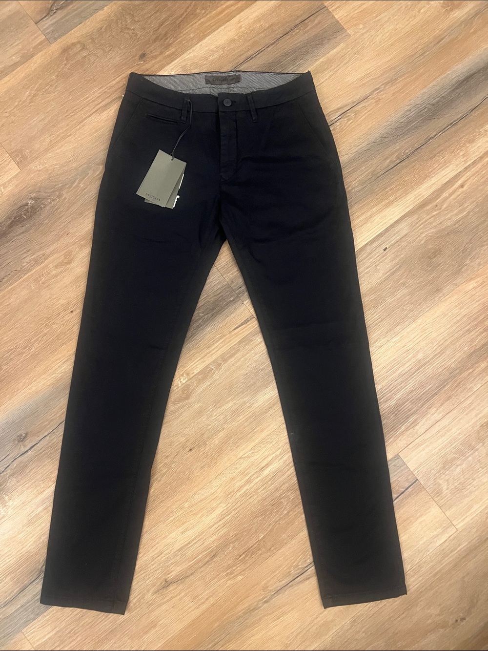 Siviglia Black Slim Chinos